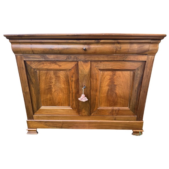 Louis Philippe Sideboard in Walnut, 1820 For Sale