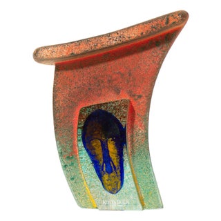 Kosta Boda “Inside” Glass House by Kjell Engman For Sale