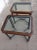 Late 20th Century Pair of John Widdicomb Faux Bamboo End Tables For Sale - Image 5 of 5