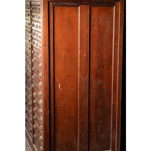 Handpicked by IndustrialArtifact Vintage from the 19th century About this item This huge cabinet served it's first life in...