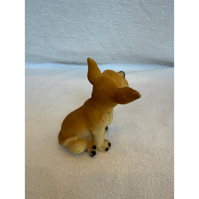 Ceramic Lifelike Chihuahua For Sale - Image 4 of 10