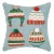 Winter Hats 3D Pom Poms Hook Pillow 16" x 16" For Sale