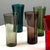 Multi-Colored Drinking Glasses, 1960s, Set of 6, in Very Good conditions. Designed 1960 to 1969