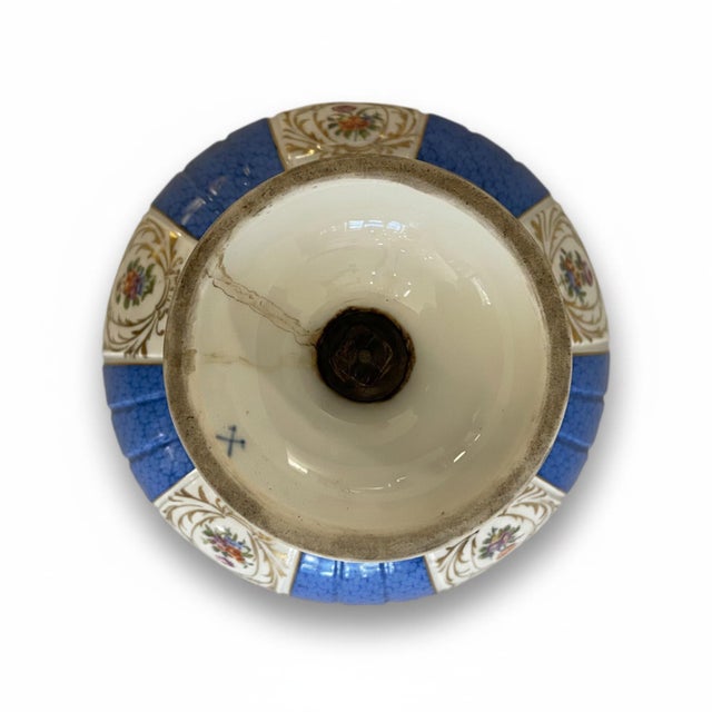 Ceramic Fruit Bowls in Polychrome and Gilt Porcelain from Meissen, 1850s, Set of 3 For Sale - Image 7 of 13
