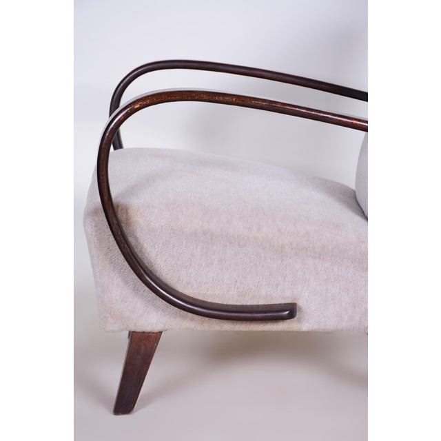 Czech Art Deco Model C Armchairs by J. Halabala for Up Závody, 1930s, Set of 2 For Sale - Image 3 of 15