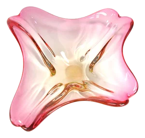 Italian Multicolor Murano Glass Bowl Dish, 1960s