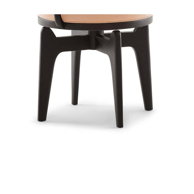 Wood Indochine Chair by Charlotte Perriand for Cassina For Sale - Image 7 of 10