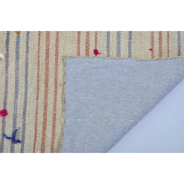 Vintage Hemp Runner Rug For Sale - Image 10 of 11