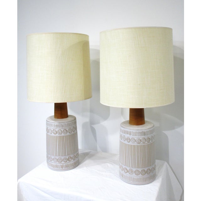 Jane and Gordon Martz Mid Century Lamps for Marshall Studios For Sale - Image 14 of 14