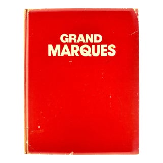 Vintage "Grand Marques" Book For Sale