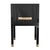 "Candice" Chair With Stainless Steel, Bronze Details and Woven Leather For Sale In Los Angeles - Image 6 of 13