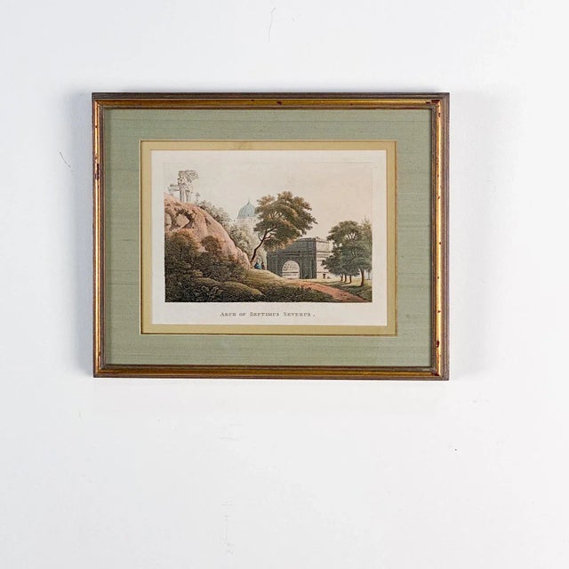 18th or 19th Century Colored Italian Engraving For Sale In San Francisco - Image 6 of 6