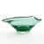 Forest Green Art Deco Bowl from Val Saint Lambert, Belgium, 1960s For Sale - Image 8 of 9