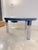 Blue-Stained Wooden Round Table by Cappellini, 2001 For Sale - Image 12 of 13