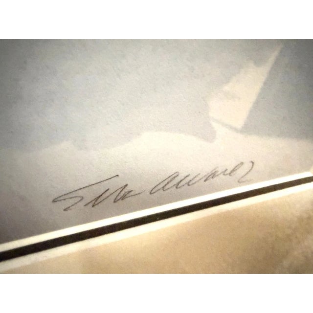 Mid-Century Modern Elba Alvarez Signed MCM Serigraph Abstract Art Limited 16/200 For Sale - Image 3 of 7