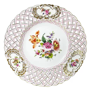 Porcelain Printemps Wall Decoration Plate from Herend Hungary