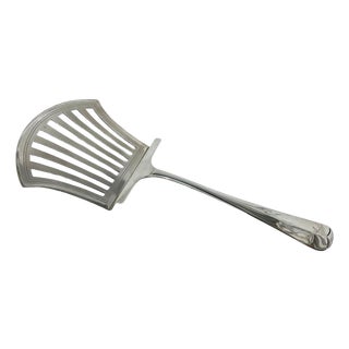 Dutch Silver Asparagus Tong attributed to Van Kempen & Sons, 1923 For Sale