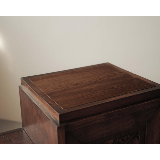 1930s Art Deco Walnut Sideboard by Jacques Philippe, France, 1930s For Sale - Image 5 of 18
