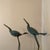 Early 21st Century Bronze Artist Made Brutalist Style Large Bird Sculpture- a Pair For Sale In Atlanta - Image 6 of 9