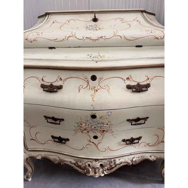 Venetian Cabinet with Flap, 1890s For Sale - Image 4 of 8