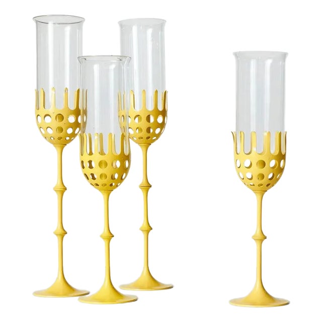 1960s Bjorn Wiinblad Hurricane Lamps - Set of 4 For Sale
