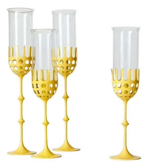 1960s Bjorn Wiinblad Hurricane Lamps - Set of 4