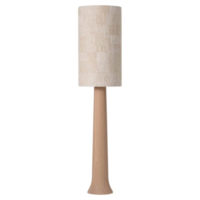 Wood Patch FL5XL Gentle Natural Oak Lamp by Jeroen De Ruddere For Sale - Image 7 of 7