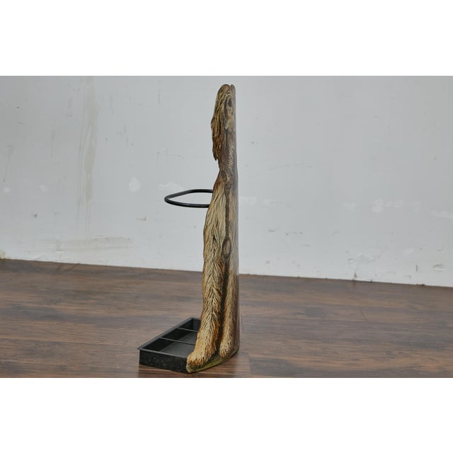 Victorian 19th Century English Cast Iron Dog Umbrella Stand – Entryway Accent For Sale - Image 10 of 12