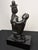 This bronze mid- century figurative sculpture is by Clivia Calder Morrison (1909-2010). The piece mounted on a black...