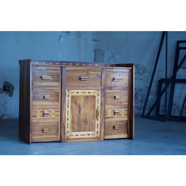 Arts & Crafts Buffet from Bois Massif, France, 1950s For Sale - Image 14 of 15