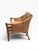 Late 20th Century Set of 4 Vintage McGuire San Francisco Bamboo Rattan & Cane Lounge Dining Armchairs For Sale - Image 5 of 17
