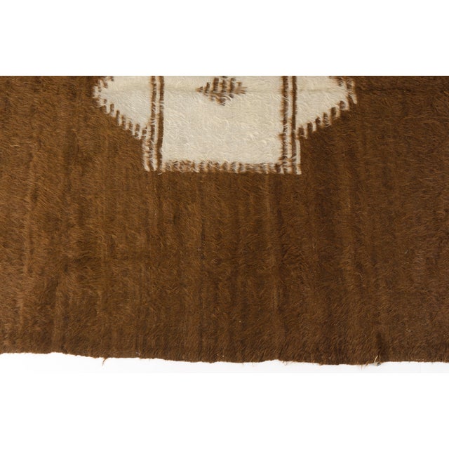 Vintage Angora Kilim Rug For Sale - Image 10 of 10