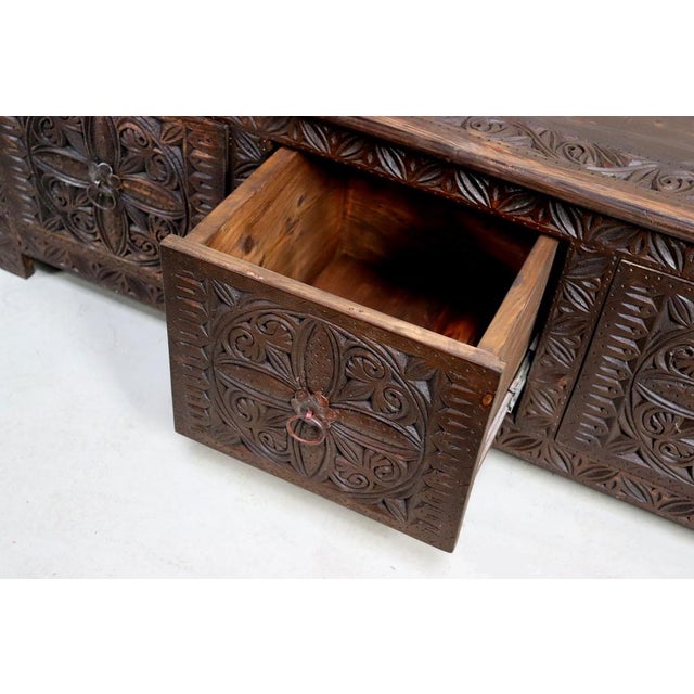 Vintage Wooden Coffee Table, 1970s For Sale - Image 10 of 15