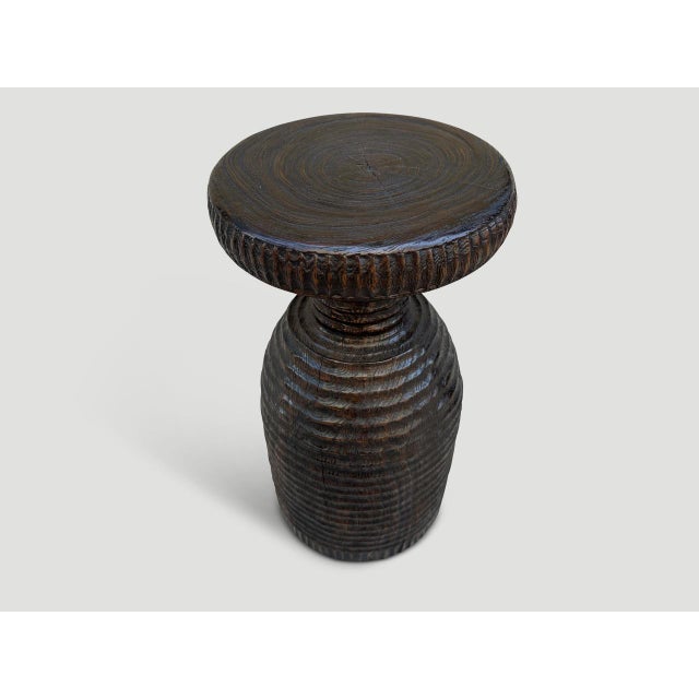 Andrianna Shamaris Impressive Minimalist Side Table For Sale - Image 4 of 5