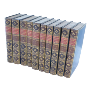 19th Century Leatherbound Volumes of Southey's Works - Set 10