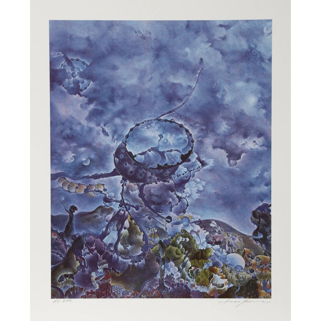 Isaac Abrams, a Planetary Hypothesis, Lithograph For Sale