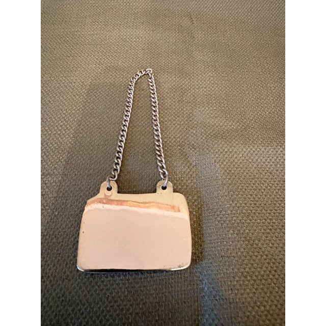 Modern Late 20th Century Chrome Vodka Decanter Label For Sale - Image 3 of 4