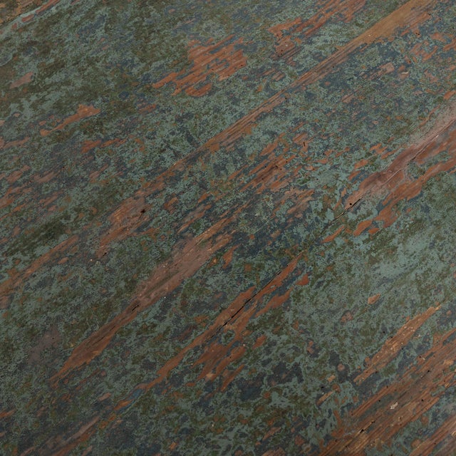 Late 18th Century Swedish Original Painted Pedestal Side Table For Sale - Image 11 of 17