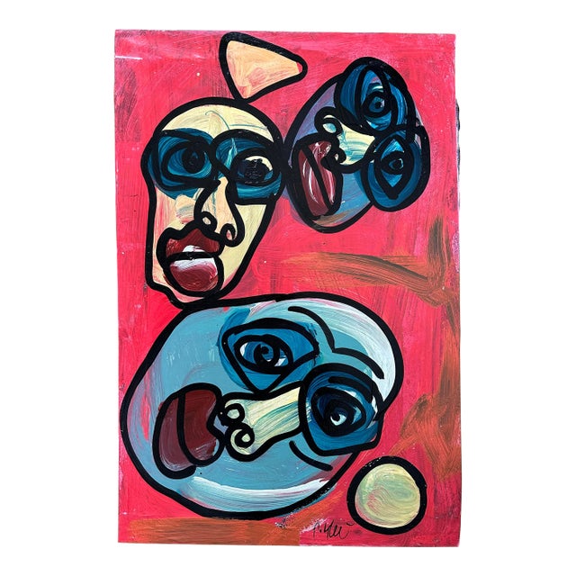 Original Peter Keil Painting - Junge Wilde Collection For Sale
