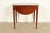 Baker Furniture Historic Charleston Georgian Inlaid Flame Mahogany Drop Leaf Pembroke Side Table For Sale - Image 15 of 17