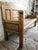 Anitque Spanish Chestnut Settle Bench, 1880 For Sale - Image 6 of 11