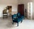 Pair Re-Upholstered Emerald Green Velvet Parsons Lounge Chairs Milo Baughman For Sale - Image 17 of 18