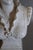White Large Italian White Crackle Glaze Porcelain Lady Bust Sculpture, 1970s , 23 Inches Tall For Sale - Image 8 of 10