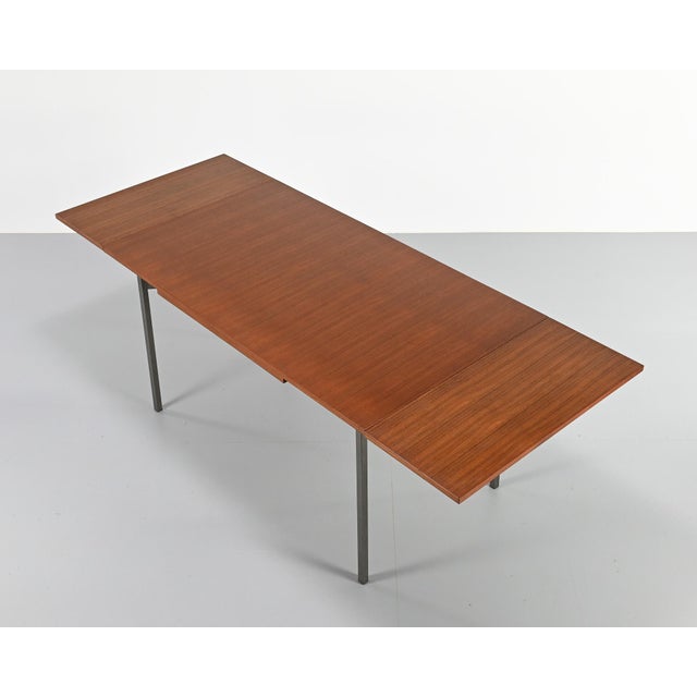 Vintage French Teak Dining Table, 1960s For Sale - Image 10 of 17