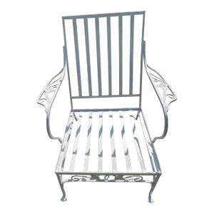 Mt Vernon Wrought Iron Chair Attributed to Salterini