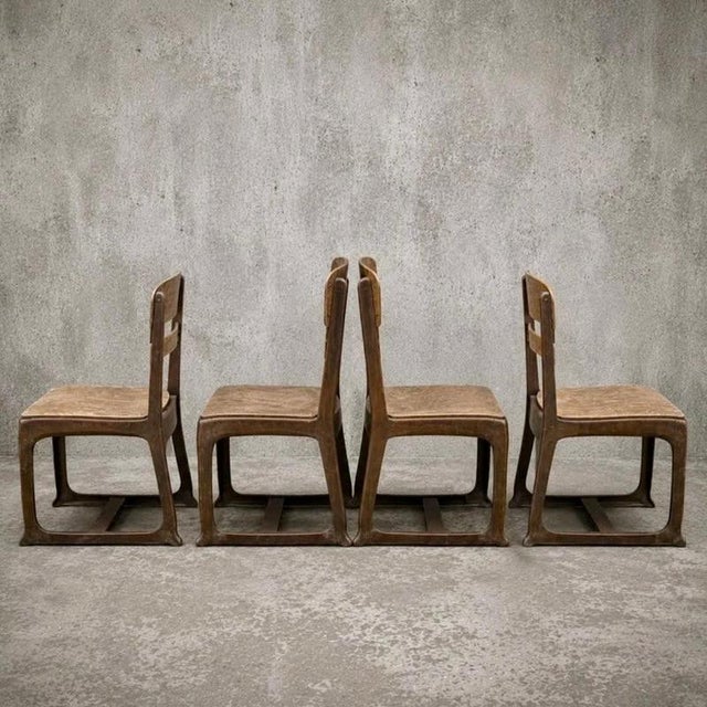 Mid-Century Modern Blonde Elm and Beech Dining Table and Chairs from Ercol, 1960s, Set of 5 For Sale - Image 4 of 16
