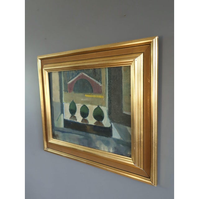 Mid-Century Modern 'The Figs' Vintage Swedish Still Life Oil Painting, Framed For Sale - Image 4 of 10