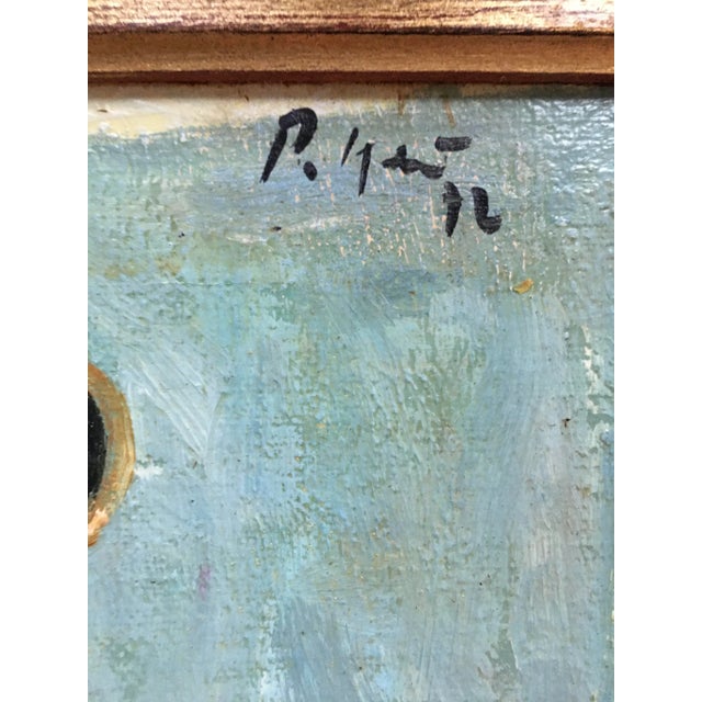 Abstract Rare Picasso Style, Peter Keil, 1972 For Sale - Image 3 of 9