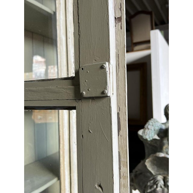 Vintage French Library Cabinet For Sale - Image 12 of 14