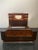 Art Deco Rosewood & Walnut Bed Frame with Carved Headboard by Ducrot, 1922 For Sale - Image 4 of 18